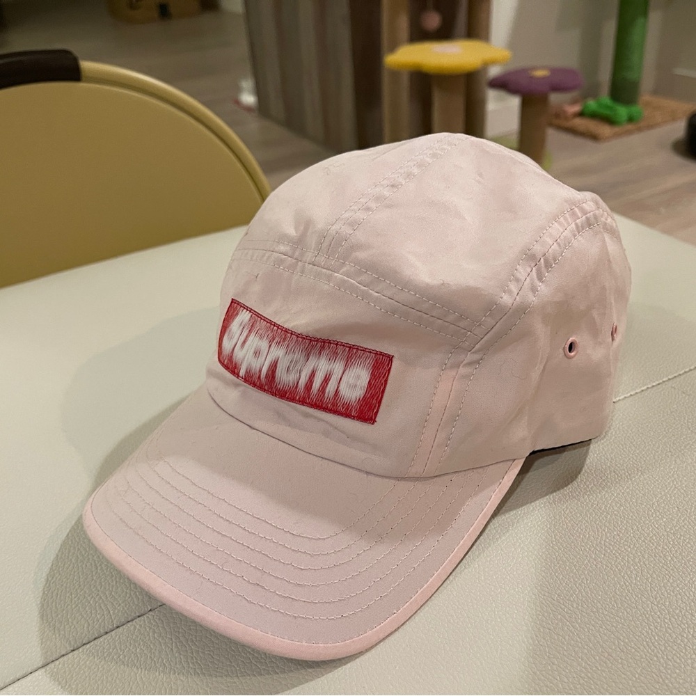 SUPREME REVERSED LABEL CAMP CAP PINK OS SS21 WEEK 11 AUTHENTIC Spring Summer